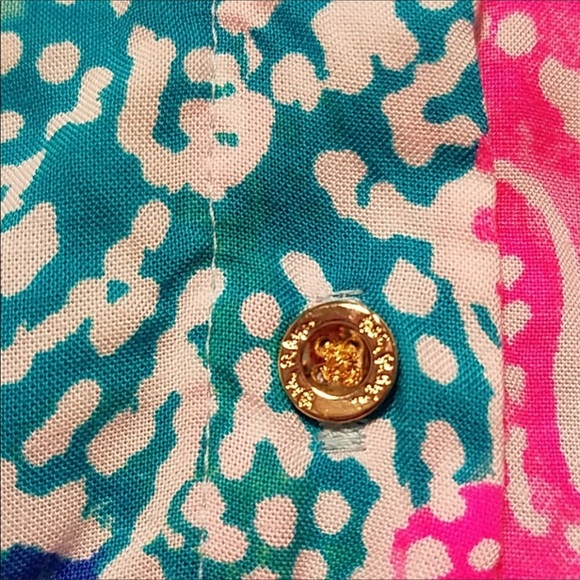 Lightly used Lilly Pulitzer Lillith tunic dress boho M - Picture 7 of 7